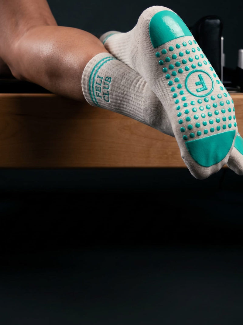 Agarre total en el reformer, <em>sin ningún deslizamiento.</em>